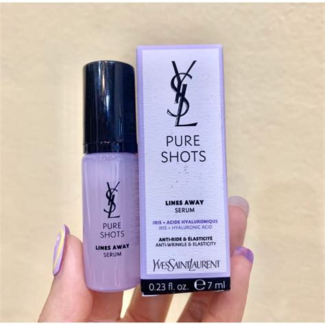 YSL Pure Shots Review: Lines Away Serum + Night Reboot Serum